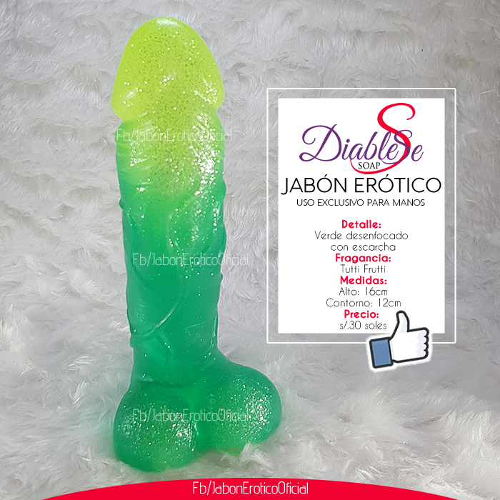 Jabón Erótico 15cm - Chanel